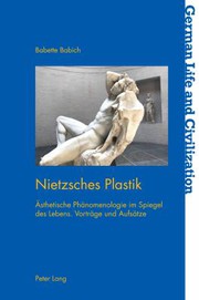 Front cover of Nietzsches Plastik by Babette Babich
