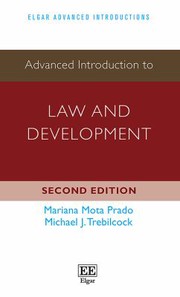 Front cover of Advanced Introduction to Law and Development by Mariana M. Prado
