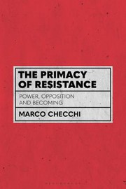 Front cover of Primacy of Resistance by Marco Checchi