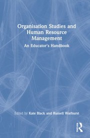 Cover of Organisation Studies and Human Resource Management by Kate Black