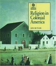 Front cover of Religion in colonial America by Jon Butler