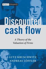 Cover of Discounted cash flow by Lutz Kruschwitz