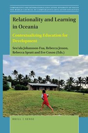 Front cover of Relationality and Learning in Oceania by Seu'ula Johansson-Fua
