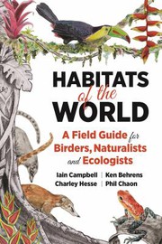 Front cover of Habitats of the World by Iain Campbell