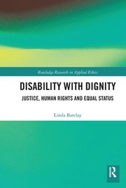Cover of Disability with Dignity by Linda Barclay