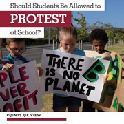 Front cover of Should Students Be Allowed to Protest at School? by Emma Tunney