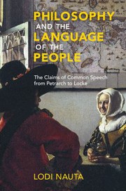 Front cover of Philosophy and the Language of the People by Lodi Nauta