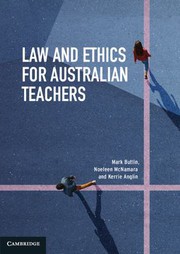 Front cover of Law and Ethics for Australian Teachers by Mark Butlin