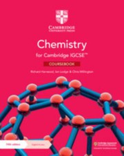 Front cover of Cambridge Igcse Chemistry. Coursebook. Per le Scuole Superiori. Con e-Book. Con Espansione Online by Richard Hardwood