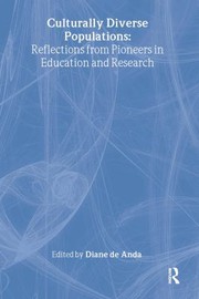 Front cover of Culturally diverse populations by Diane De Anda