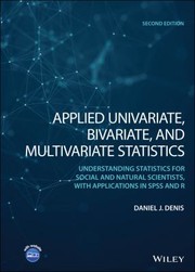 Cover of Applied Univariate, Bivariate, and Multivariate Statistics by Daniel J. Denis