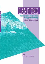 Cover of Land use by J. R. O'Callaghan