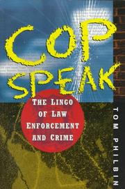 Cover of Cop Speak by Tom Philbin