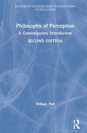 Cover of Philosophy of Perception by William Fish