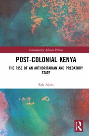 Cover of Post-Colonial Kenya by Rok Ajulu