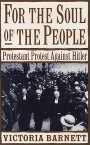 Front cover of For the soul of the people by Victoria Barnett