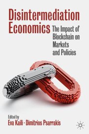 Front cover of Disintermediation Economics by Dimitrios Psarrakis
