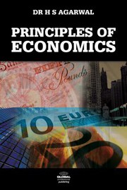 Front cover of Principles of Economics by H. S. Agarwal