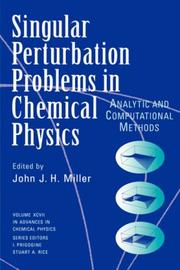 Front cover of Single Perturbation Problems in Chemical Physics by John J. H. Miller