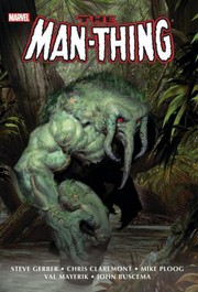 Cover of Man-Thing Omnibus by Roy Thomas