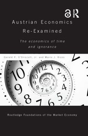 Front cover of Austrian Economics Re-Examined by O'Driscoll, Gerald P., Jr.