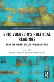 Front cover of Eric Voegelin's Political Readings by Bernat Torres