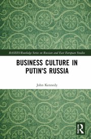 Front cover of Small Business Entrepreneurs in Russia by John Kennedy
