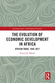 Front cover of Evolution of Economic Development in Africa by Francis K. Mbroh
