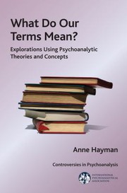 Cover of What Do Our Terms Mean? by Anne Hayman