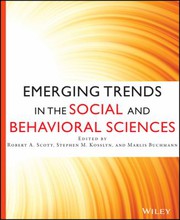 Cover of Emerging Trends in the Social and Behavioral Sciences by Robert A. Scott