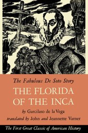 Cover of The Florida of the Inca by Garcilaso de la Vega