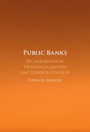 Front cover of Public Banks by Thomas Marois