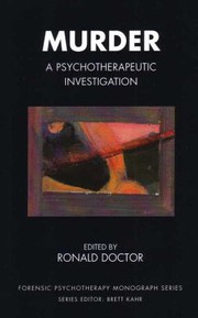 Cover of Murder by Ronald Doctor