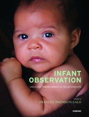 Cover of Infant Observation by Frances Thomson-Salo