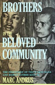 Front cover of Brothers in the Beloved Community by Marc Andrus