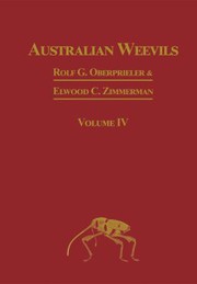 Front cover of Australian weevils by Elwood Curtin Zimmerman