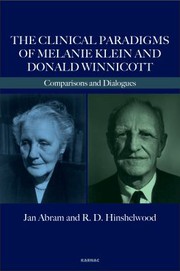 Front cover of Clinical Paradigms of Melanie Klein and Donald Winnicott by Jan Abram