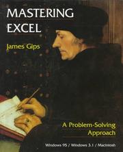 Cover of Mastering Excel by James Gips