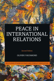 Front cover of Peace in international relations by Oliver P. Richmond