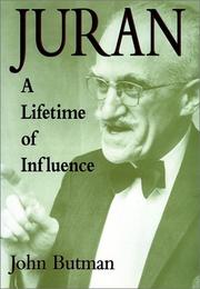 Cover of Juran by John Butman