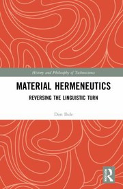 Cover of Material Hermeneutics by Don Ihde