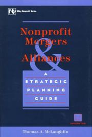 Front cover of Nonprofit mergers and alliances by Thomas A. McLaughlin