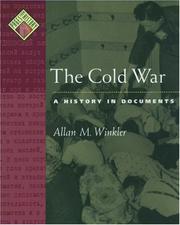 Cover of The Cold War by Allan M. Winkler