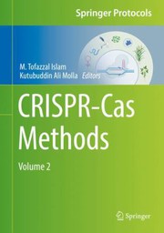 Cover of Crispr-Cas Methods by M. Tofazzal Islam