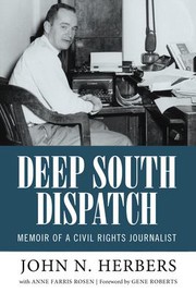 Cover of Deep South Dispatch by John N. Herbers