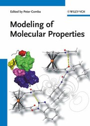 Cover of Modeling of Molecular Properties by Peter Comba