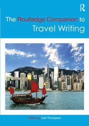 Front cover of Routledge Companion to Travel Writing by Carl Thompson