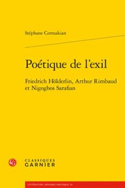 Cover of Poetique de L'exil by Stephane Cermakian