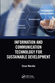 Front cover of Information and Communication Technology for Sustainable Development by Cesar Marolla