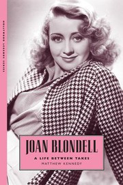Cover of Joan Blondell by Matthew Kennedy